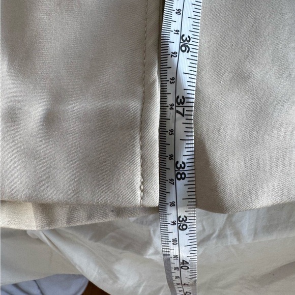 Tommy Hilfiger Tan Trench Coat – Double Breasted Belted Medium - Picture 7 of 10